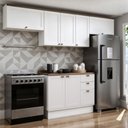 Ver imagem 5 de Cozinha Completa 4PÇS 7 Pts 3 Gav Iluminata Branco/Ebano