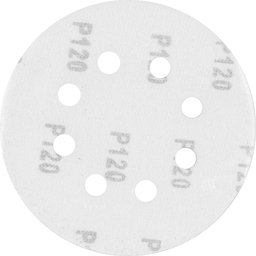 Disco de Lixa c/ Costado em Pluma 125mm G120 10 peças Vonder - 2