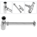 Ver imagem 3 de Sifão Pia Cozinha Americana Metal Cromado 1.1/2 X 1.1/2''