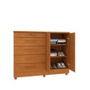 Ver imagem 4 de Cômoda 5 Gavetas 2 Portas 136cm Istambul