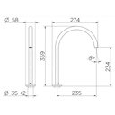 Ver imagem 3 de Bica Lavatorio Docol Mix & Match 360 Cobre Escovado 00926169