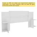 Ver imagem 4 de Cabeceira Box Casal Painel Ajustável Arizona  