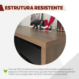 Mesa para Escritório em L 180x190cm 2 Portas 3 Gavetas Y37  - 9
