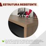 Mesa para Escritório em L 180x190cm 2 Portas 3 Gavetas Y37  - 9