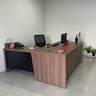 Mesa para Escritório em L 180x190cm 2 Portas 3 Gavetas Y37  - 14
