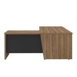 Mesa para Escritório em L 180x190cm 2 Portas 3 Gavetas Y37  - 11