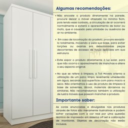 Guarda Roupa Solteiro 4 Portas 2 Gavetas 133cm Amsterdam   - 11