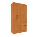 Ver imagem 2 de Guarda Roupa Infantil 4 Portas 2 Gavetas 108cm Oregon  