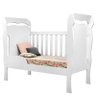 Berço Americano New Nanda e Guarda Roupa Infantil B22052 Branco Brilho com Colchão da Gazin - Arapla - 6