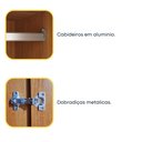 Ver imagem 5 de Guarda Roupa Infantil 4 Portas 2 Gavetas com Pés 108cm Oregon
