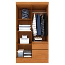 Ver imagem 6 de Guarda Roupa Infantil 4 Portas 2 Gavetas com Pés 108cm Oregon
