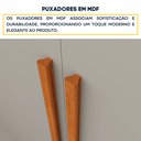 Ver mais imagens de Guarda Roupa Infantil 4 Portas 2 Gavetas com Pés 108cm Oregon