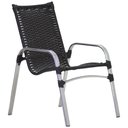 Ver imagem 2 de Jogo de Cadeira Emily em Alumínio para Varanda Piscina Decoração Trama Original