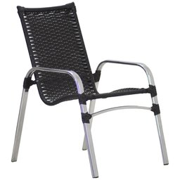 Jogo de Cadeira Emily em Alumínio para Varanda Piscina Decoração Trama Original - 2