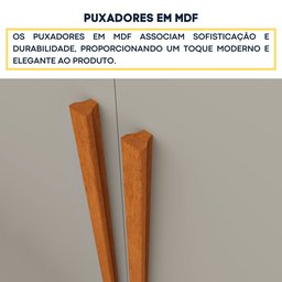 Guarda Roupa Casal 6 Portas 4 Gavetas 180cm Arizona   - 5