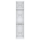 Ver imagem 4 de MÓDULO CLOSET CABIDEIRO DUPLO M394.B (A250XL55XP50) MUNDI MOVEIS