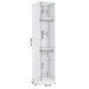 Ver imagem 5 de MÓDULO CLOSET CABIDEIRO DUPLO M394.B (A250XL55XP50) MUNDI MOVEIS