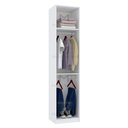Ver imagem 2 de MÓDULO CLOSET CABIDEIRO DUPLO M394.B (A250XL55XP50) MUNDI MOVEIS