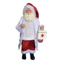Ver imagem 2 de Boneco Papai Noel Colecionáveis Médico Decoração Natal 27cm