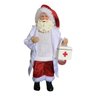Boneco Papai Noel Colecionáveis Médico Decoração Natal 27cm - 2