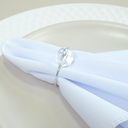 Ver imagem 6 de Kit 50 Anéis para Guardanapo Cristalino 4x3cm – Argola Elegante Mesa Posta 50 Lugares