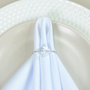 Ver imagem 4 de Kit 50 Anéis para Guardanapo Cristalino 4x3cm – Argola Elegante Mesa Posta 50 Lugares