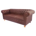Ver imagem 3 de Sofá Chesterfield Capitone Luis XV Corano Café 1,80M / Decoracao , sala tv estar, recepção