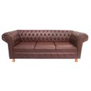 Ver imagem 1 de Sofá Chesterfield Capitone Luis XV Corano Café 1,80M / Decoracao , sala tv estar, recepção