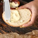 Ver imagem 2 de Faca de Manteiga Walfos, Faca de Aço Inoxidável para Assar Queijo, Sobremesa, Faz Creme.
