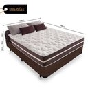 Ver imagem 2 de Cama Box Casal + Colchão de Molas - Anjos - Classic Superlastic - 138x188x57cm Marrom