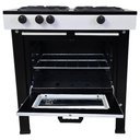 Ver imagem 4 de Fogão a Gás 2 Bocas com Forno Cefaz Linha Chef Branco e Preto