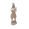 Estatueta Samurai Bege 40cm Utilidade Criativa - 1