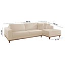 Ver imagem 7 de Sofá Cronos 03 Metros Chaise Lado Direito Meu Sofá Online