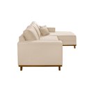 Ver imagem 3 de Sofá Cronos 03 Metros Chaise Lado Direito Meu Sofá Online