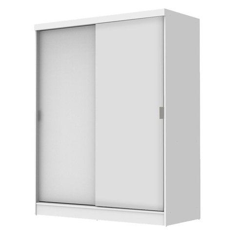 Guarda Roupas Luke Branco 2 Portas de Correr Madesa