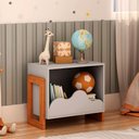 Ver imagem 1 de Mesa de Cabeceira Infantil Nuvem 39,4cm X 65,3cm 100% Mdf Cor:fendi