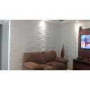 Ver imagem 2 de Kit 40 Placas 3D De Pvc Revestimento De Parede Sahara-10M