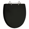 Assento Sanitário Laqueado Eros Preto para Vaso Incepa - 1