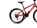 Ver imagem 3 de Bicicleta Colli Mônaco Aro 26 Disco 21 V Rapid Fire Cor Vermelho Tamanho do Quadro 13,5 Vermelho