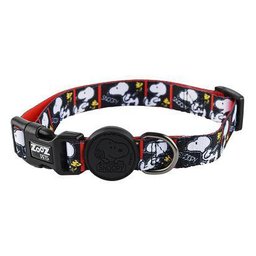 Coleira Com Guia Para Cachorros Pet Filmblack Zooz Pets P - 3