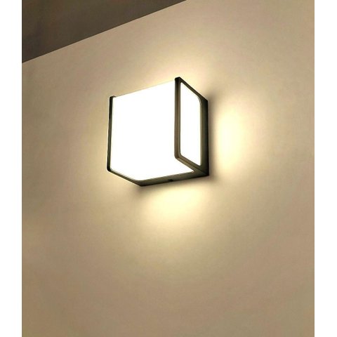 Arandela Led Elion Externa ou Interna Ip65 8w 3000k Nordecor