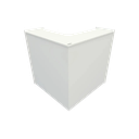 Ver imagem 2 de Balcão L Caixa Atendimento Recepção Consultório Academia Comércio Lojas - Cód. 200 - Cor Branco