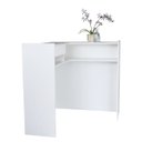 Ver imagem 3 de Balcão em L Caixa Atendimento Recepção Consultório Academia Comércio Lojas Branco