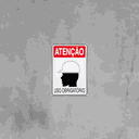 Ver imagem 3 de Combo 3 Placas De Sinalização Atenção Capacete Uso Obrigatório 20x30 Acesso - S-205 F9e