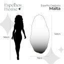 Ver imagem 5 de Espelho Malta - Linha Couro - Caramelo - 160x80