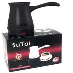 Cafeteira Eletrica Maquina de Cafe Expresso Europeu Turco 600w Aquecedor Agua Bivolt Branco - 6