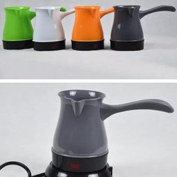Cafeteira Eletrica Maquina de Cafe Expresso Europeu Turco 600w Aquecedor Agua Bivolt Branco - 5