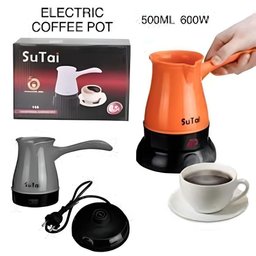 Cafeteira Eletrica Maquina de Cafe Expresso Europeu Turco 600w Aquecedor Agua Bivolt Branco - 2