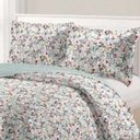 Ver imagem 2 de Kit Cobre Leito Colcha Daily Casal 3 Peças Dupla Face Estampado - Floral 53 - 100% Poliéster