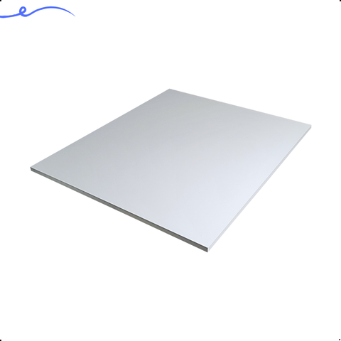 1 Prateleira Branca 80X60 Tampo Tabua Mdf  Organizadora Decoração Cozinha Quarto Banheiro Sala